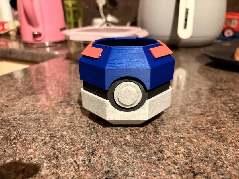 Chậu cây Pokeball phong cách Lowpoly - Image 6