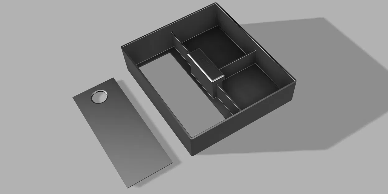 Khay đựng đồ tiện ích cho bệ tỳ tay xe Ford Maverick (Console Tray) - Image 1