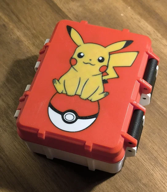 Hộp đựng thẻ bài Pokemon siêu bền (Rugged Card Box) - Tự in 3D - Image 1