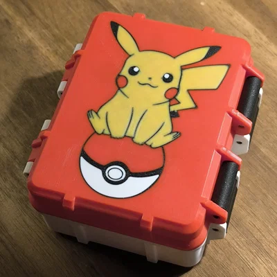 Hộp đựng thẻ bài Pokemon siêu bền (Rugged Card Box) - Tự in 3D