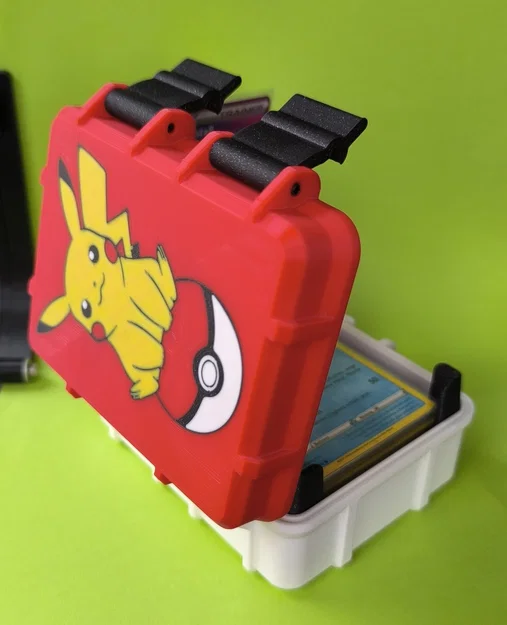 Hộp đựng thẻ bài Pokemon siêu bền (Rugged Card Box) - Tự in 3D - Image 4