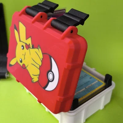 Hộp đựng thẻ bài Pokemon siêu bền (Rugged Card Box) - Tự in 3D
