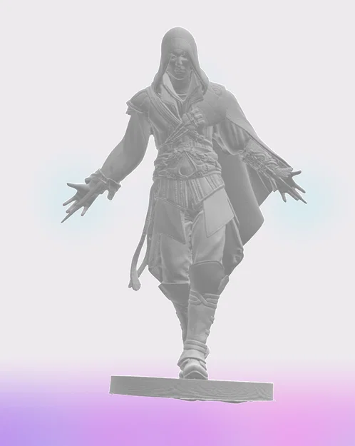 Mô hình 3D nhân vật Assassin's Creed chất lượng cao tuyệt đẹp - Image 1