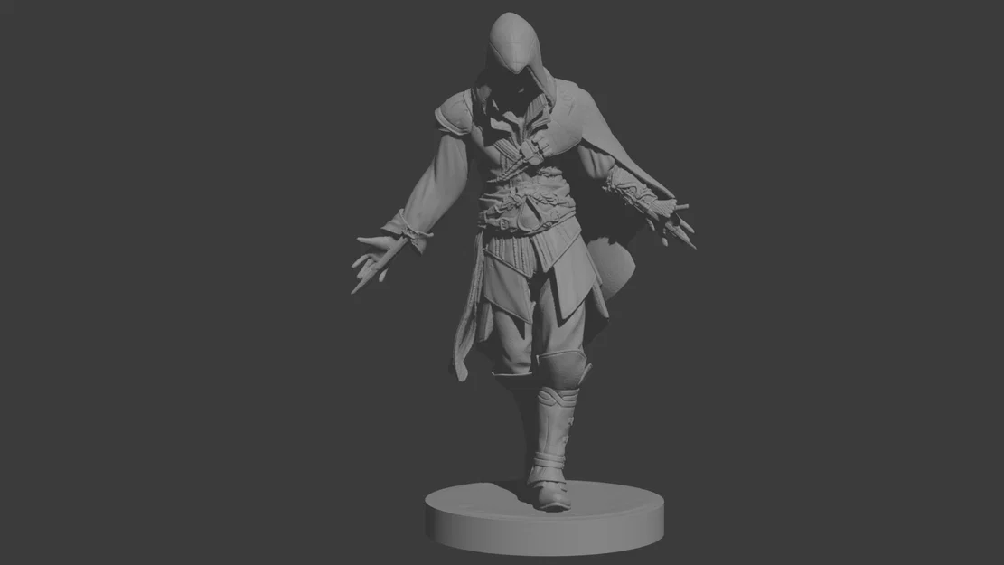 Mô hình Ezio Auditore da Firenze từ Assassin's Creed in 3D - Image 1