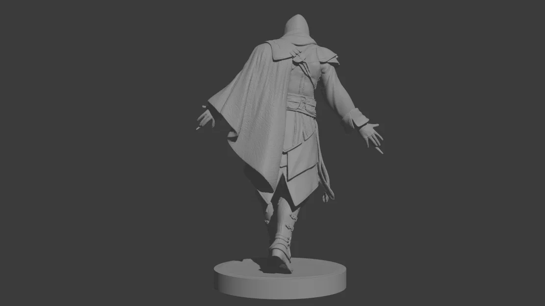 Mô hình Ezio Auditore da Firenze từ Assassin's Creed in 3D - Image 2