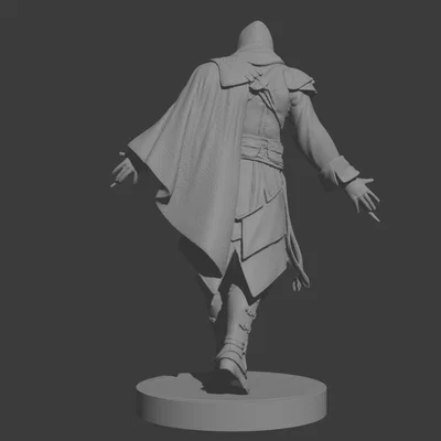 Mô hình Ezio Auditore da Firenze từ Assassin's Creed in 3D