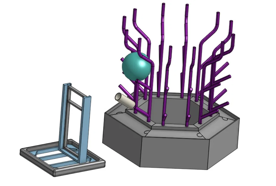 Mô hình FRC Reefscape - Bộ mô phỏng thi đấu robot 2025 (tỉ lệ 1/10) - Image 2