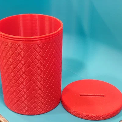 Hộp đựng tiền xu tiện lợi để hộc ly xe hơi - Mẫu in 3D