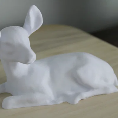 Mẫu in 3D chú Hươu trang trí