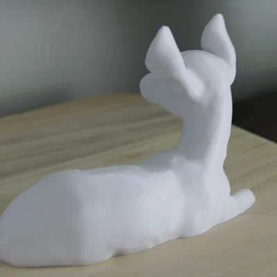 Mẫu in 3D chú Hươu trang trí