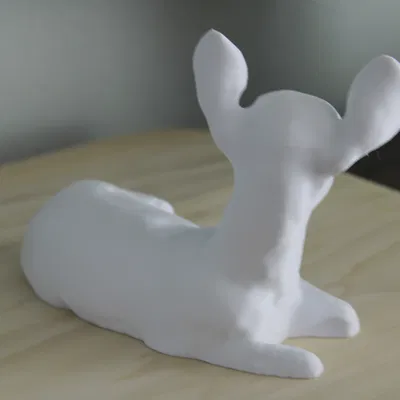 Mẫu in 3D chú Hươu trang trí