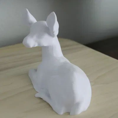 Mẫu in 3D chú Hươu trang trí