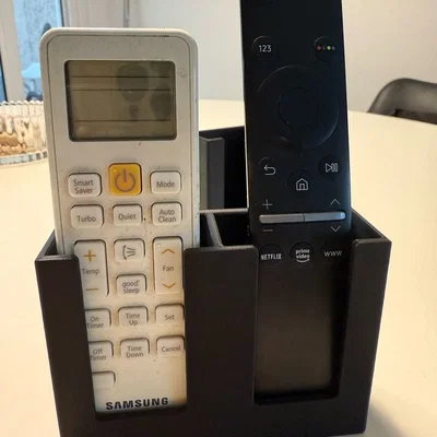 Giá treo tường đựng remote - phiên bản 2 ngăn