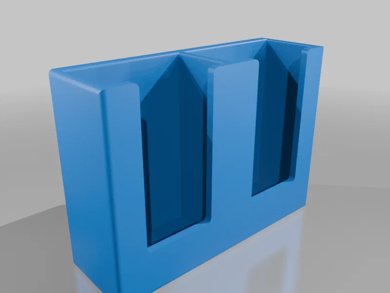 Giá treo tường đựng remote - phiên bản 2 ngăn - Image 3