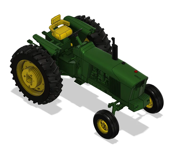 Mô hình máy kéo John Deere 4020 - Tỉ lệ 1:8 - Image 1