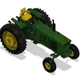 Mô hình máy kéo John Deere 4020 - Tỉ lệ 1:8 - Thumbnail 1