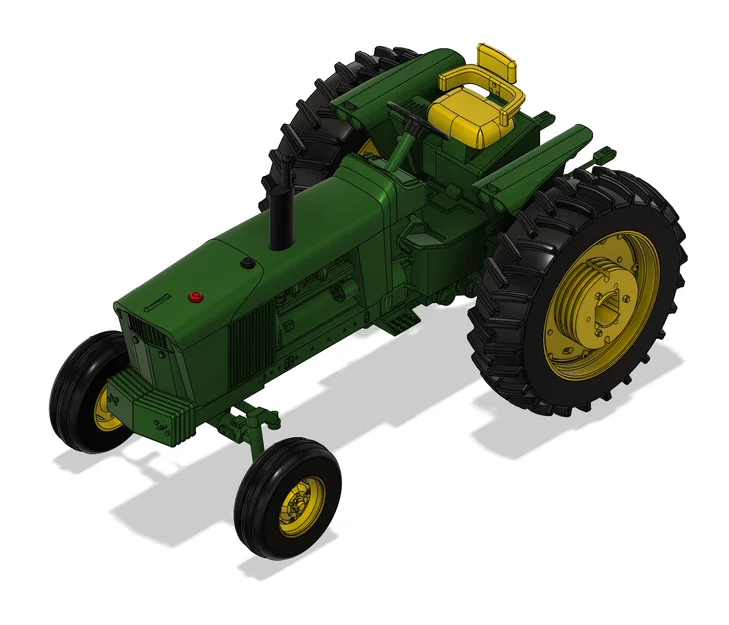 Mô hình máy kéo John Deere 4020 - Tỉ lệ 1:8 - Image 4