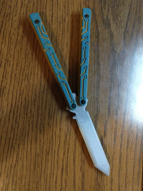 Mô hình Balisong BenchMade BM63 - Thiết kế Circuit Tanto - Image 2