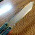 Mô hình Balisong BenchMade BM63 - Thiết kế Circuit Tanto - Thumbnail 4