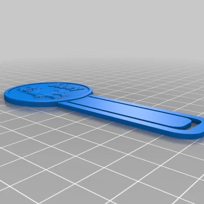 Kẹp sách Bluey đáng yêu in 3D cho bé