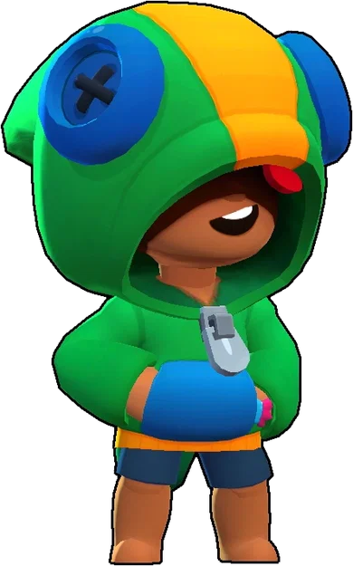 Mô hình 3D Leon trong Brawl Stars chất lượng cao - Image 1