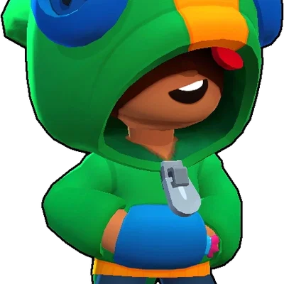 Mô hình 3D Leon trong Brawl Stars chất lượng cao