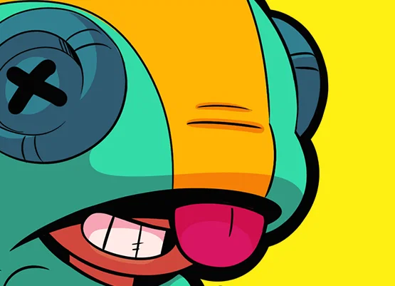 Mô hình 3D Leon trong Brawl Stars chất lượng cao - Image 2