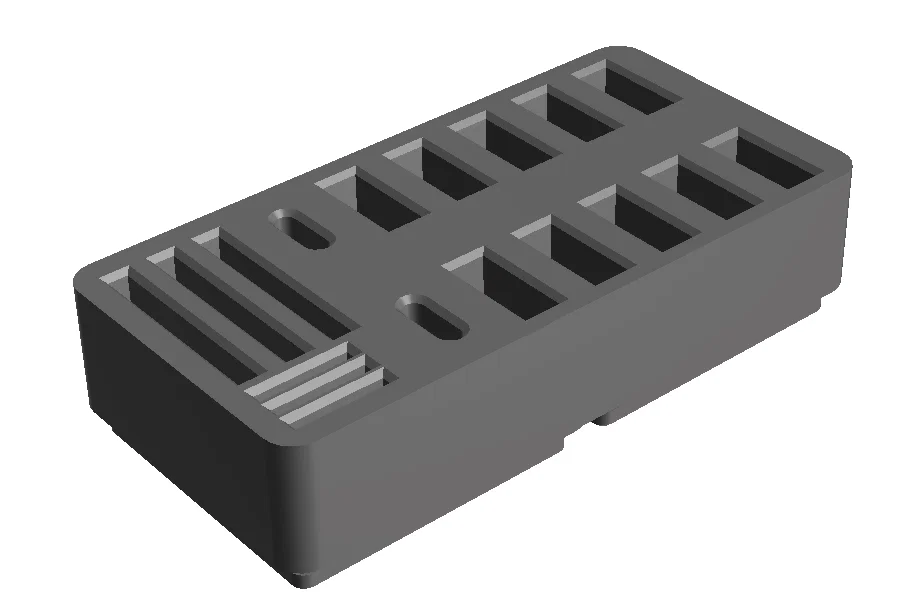 Khay Đựng USB và Thẻ Nhớ Gridfinity 2x1 Gọn Gàng Tiện Lợi - Image 2