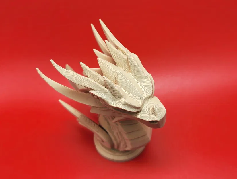 Tượng Bán Thân Rồng Chạm Khắc Gỗ - Image 5