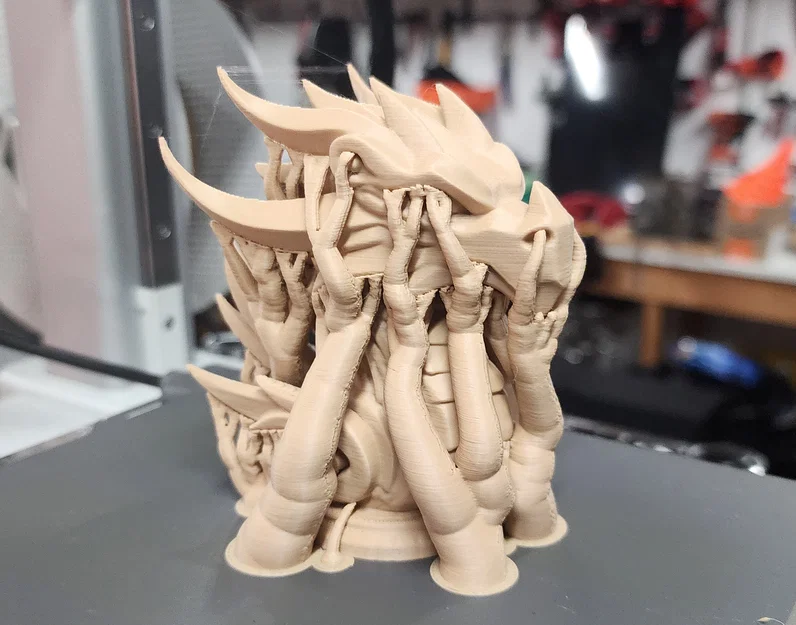 Tượng Bán Thân Rồng Chạm Khắc Gỗ - Image 7