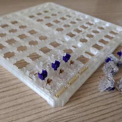 Trạm bôi trơn switch bàn phím cơ (Switch Lube Station) 3D Printing