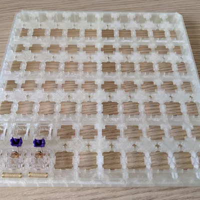 Trạm bôi trơn switch bàn phím cơ (Switch Lube Station) 3D Printing