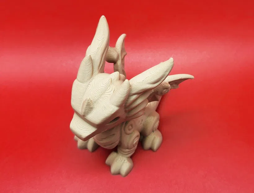 Đồ Chơi Rồng Gỗ Chạm Khắc #2 - Image 2