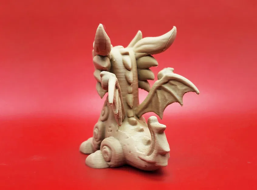 Đồ Chơi Rồng Gỗ Chạm Khắc #2 - Image 4