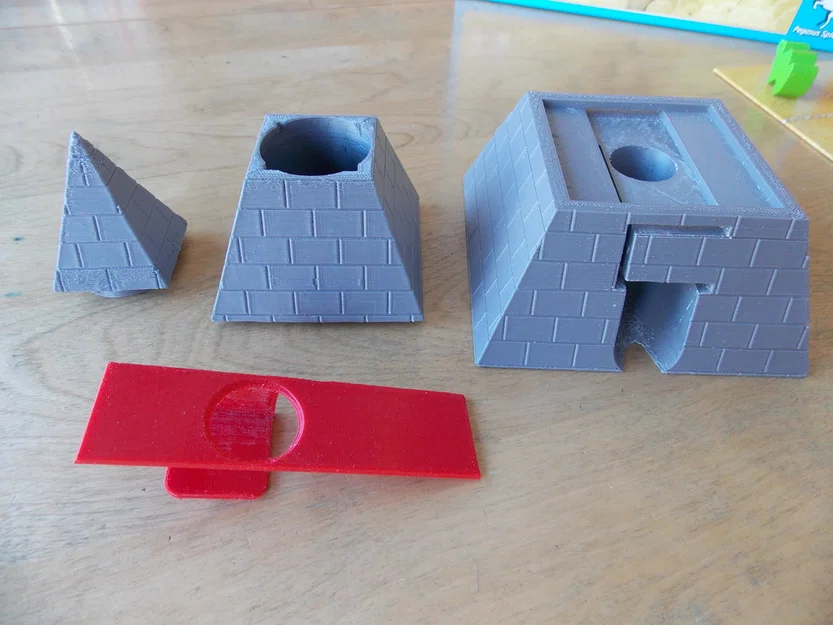 Tháp lắc xúc xắc (Pyramid) cho Board Game Camel-Up - Image 2