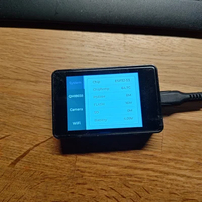 Vỏ hộp (Enclosure) cho bo mạch ESP32-S3-Touch-LCD-2