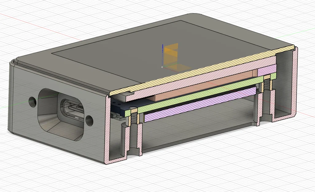 Vỏ hộp (Enclosure) cho bo mạch ESP32-S3-Touch-LCD-2 - Image 6