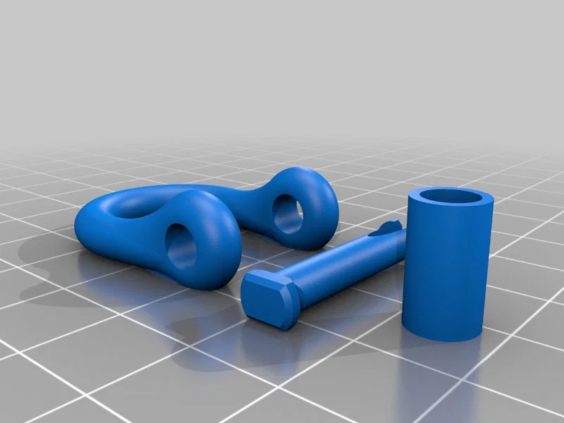 Khóa móc chữ U (Shackle) in 3D cho vòng tay Paracord - Image 3