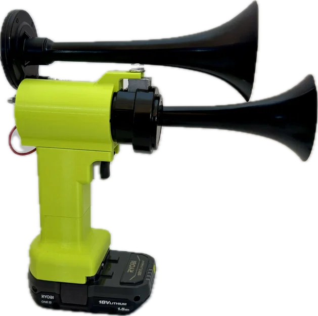 Còi hơi 150Db sử dụng pin RYOBI 18V - Image 3