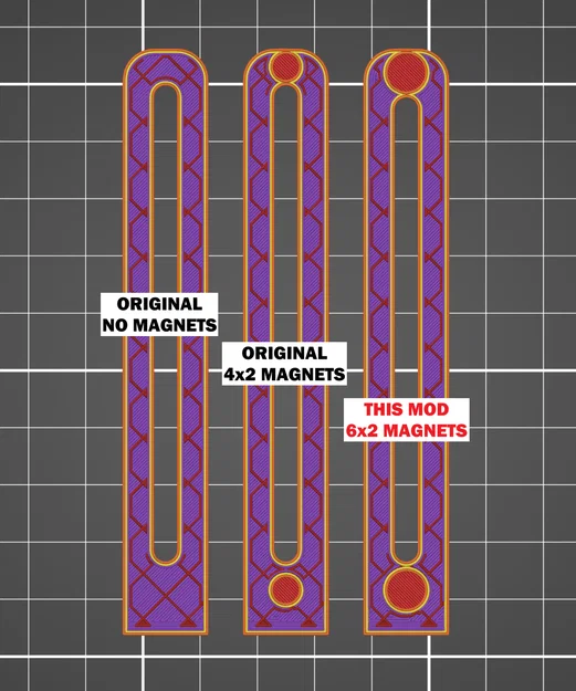 Core One (L, +) Dụng cụ gỡ đinh tán - Nam châm 6x2mm (kích thước Gridfinity) - Image 2