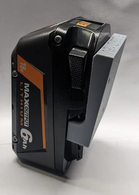 Đế giữ pin Ridgid 18V có khóa - Image 3