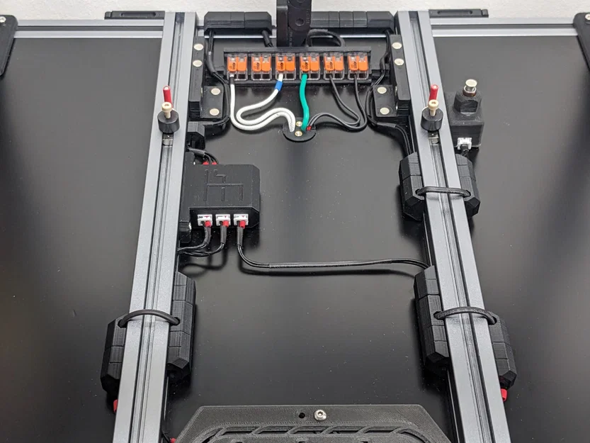 Kẹp quản lý dây điện dạng module cho thanh nhôm 2020 (Voron) - Image 2