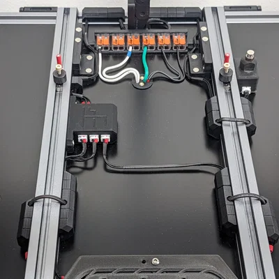 Kẹp quản lý dây điện dạng module cho thanh nhôm 2020 (Voron)