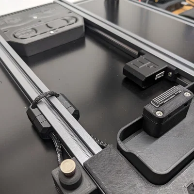 Kẹp quản lý dây điện dạng module cho thanh nhôm 2020 (Voron)