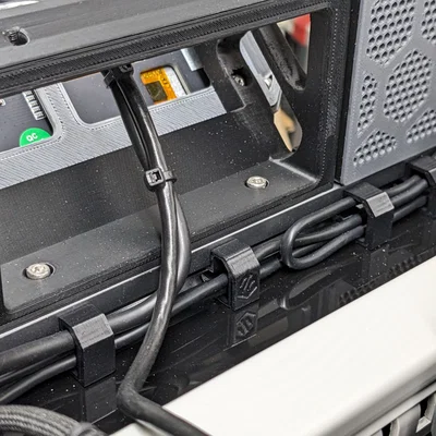 Kẹp quản lý dây điện dạng module cho thanh nhôm 2020 (Voron)
