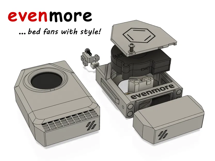 EVENmore - Giải pháp quạt làm nóng bàn in cực chất cho Voron - Image 1