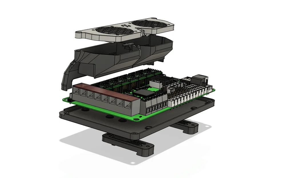 Ốp quạt tản nhiệt phong cách cho BTT Octopus / Octopus Pro - Image 2
