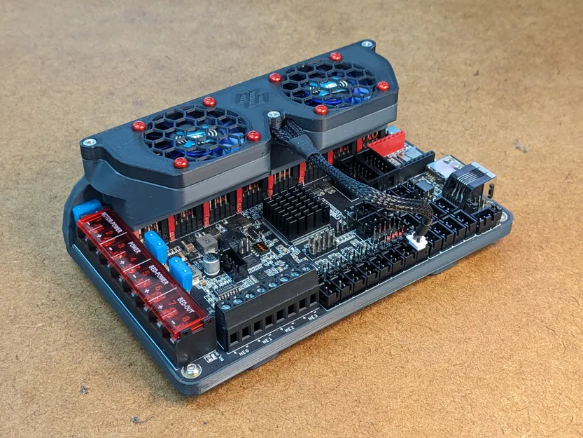 Ốp quạt tản nhiệt phong cách cho BTT Octopus / Octopus Pro - Image 3