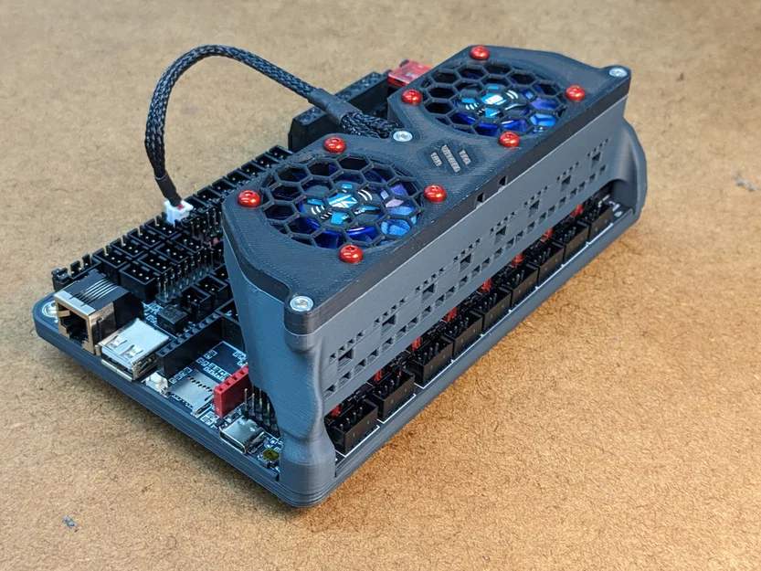 Ốp quạt tản nhiệt phong cách cho BTT Octopus / Octopus Pro - Image 4