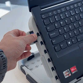 Laptop Stand - Giá đỡ laptop phong cách Cyberpunk tùy chỉnh